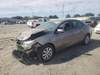  Salvage Toyota Corolla