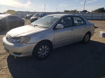  Salvage Toyota Corolla