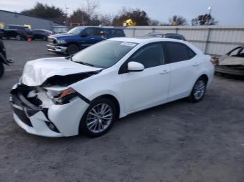  Salvage Toyota Corolla