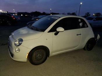  Salvage FIAT 500