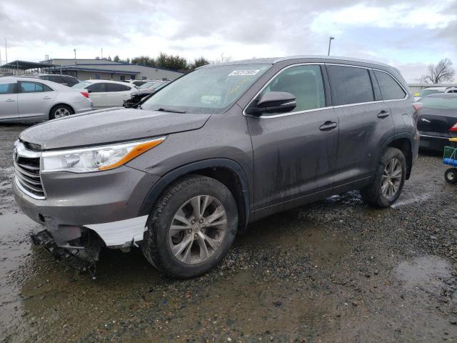  Salvage Toyota Highlander