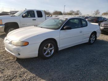  Salvage Chevrolet Monte Carlo