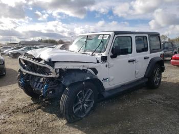  Salvage Jeep Wrangler