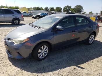  Salvage Toyota Corolla