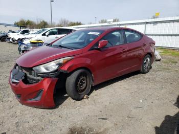  Salvage Hyundai ELANTRA
