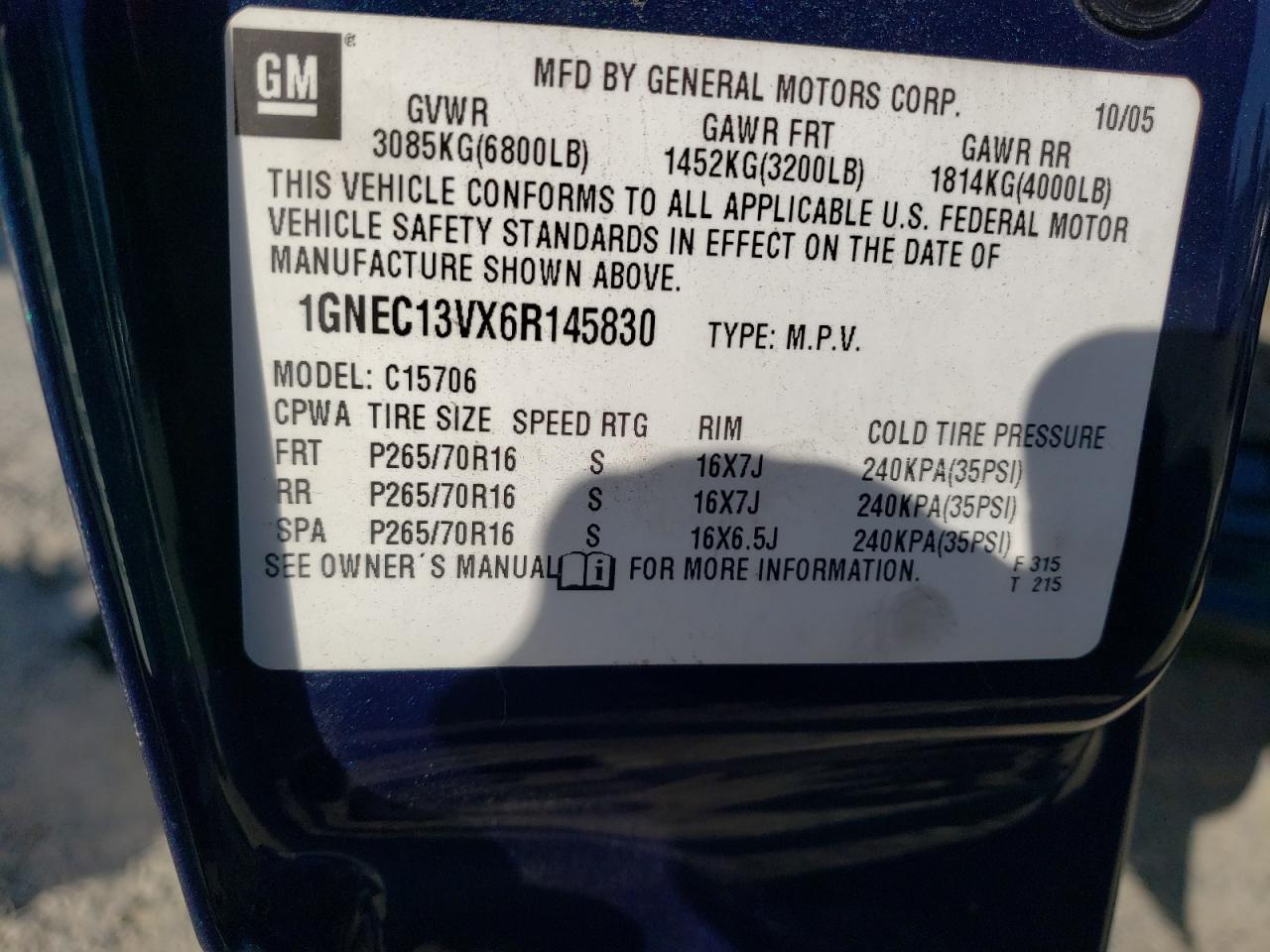 Chevrolet Tahoe C1500 Image 13