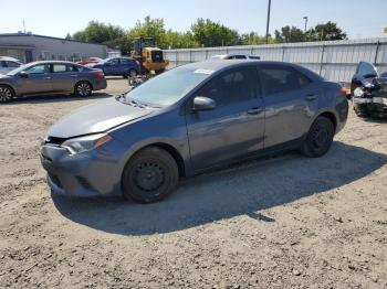  Salvage Toyota Corolla