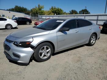  Salvage Chevrolet Malibu