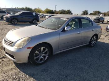  Salvage INFINITI G35