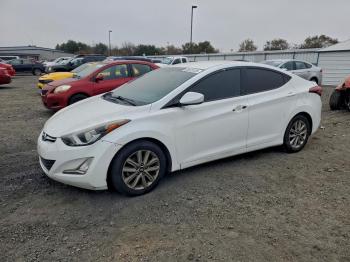  Salvage Hyundai ELANTRA