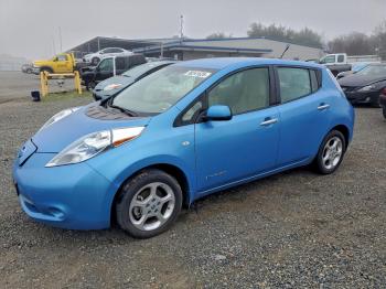  Salvage Nissan LEAF