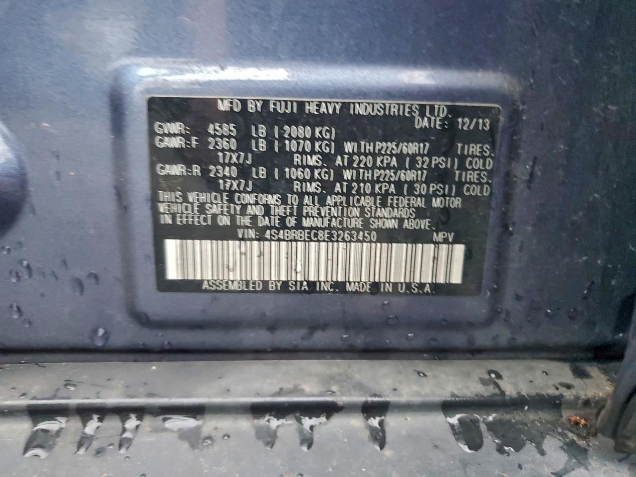 Subaru Outback 2.5i Premium Image 7