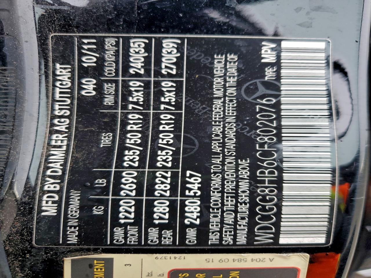 Mercedes-Benz GLK 350 4matic Image 13