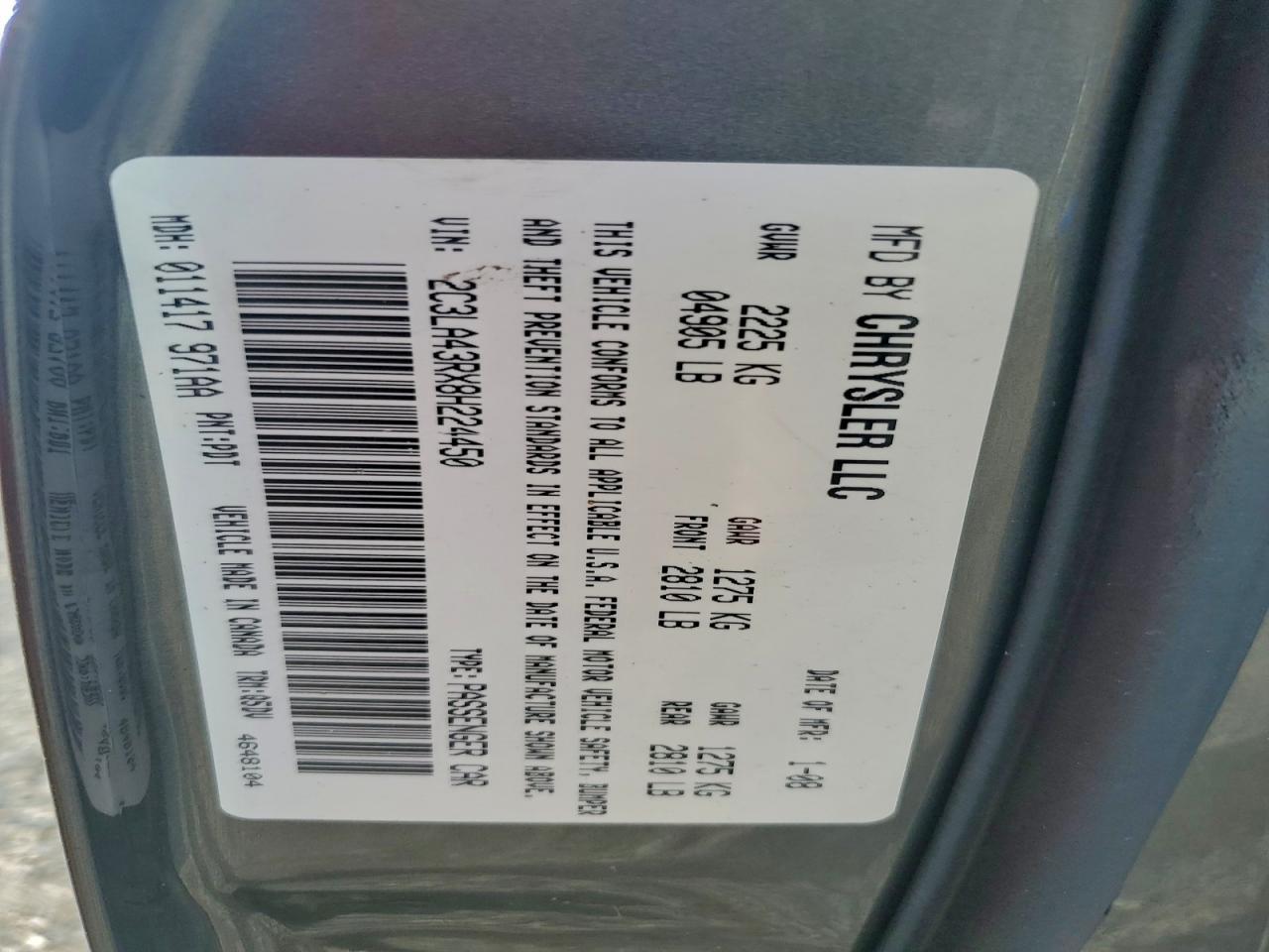 Chrysler 300 Lx Image 7